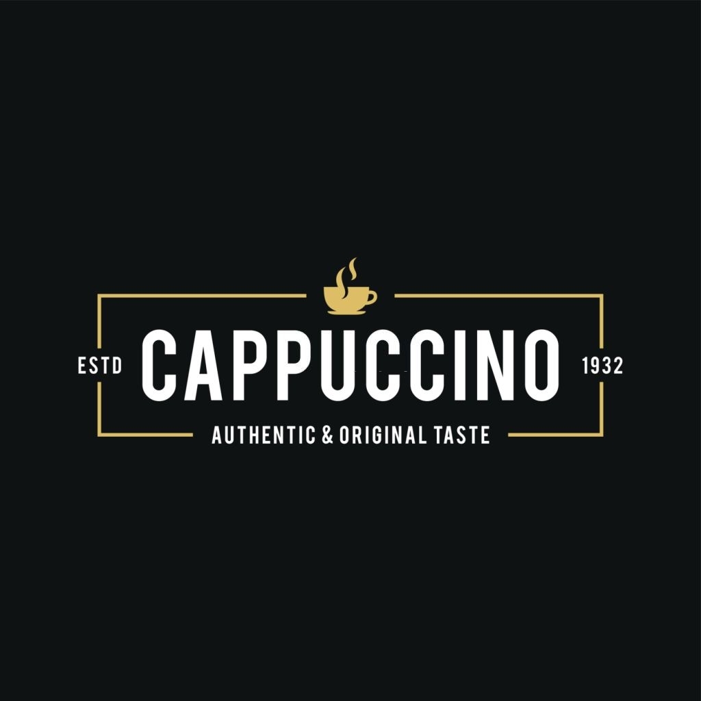 Logo cafe cappuccino