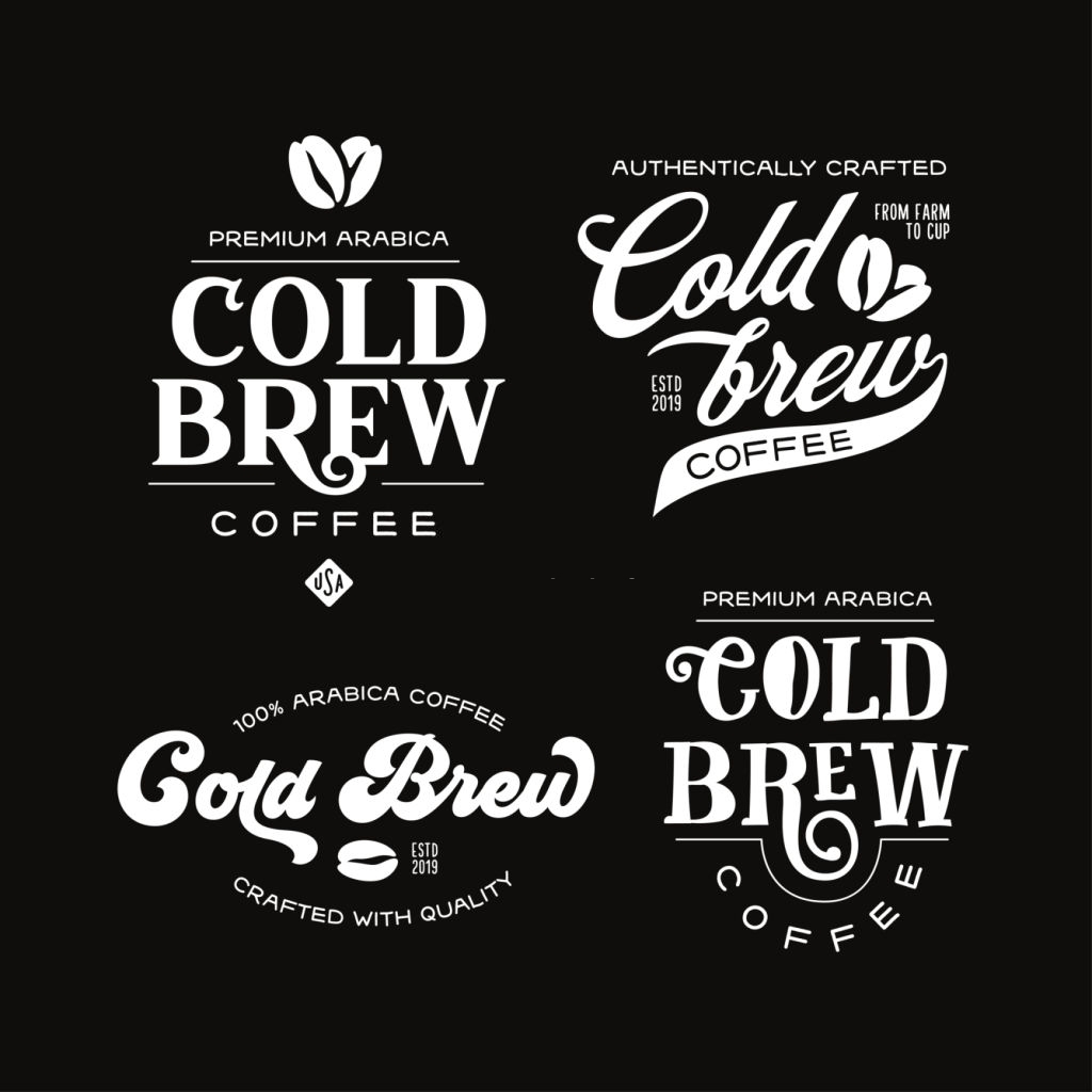 Logo cafe cold brew