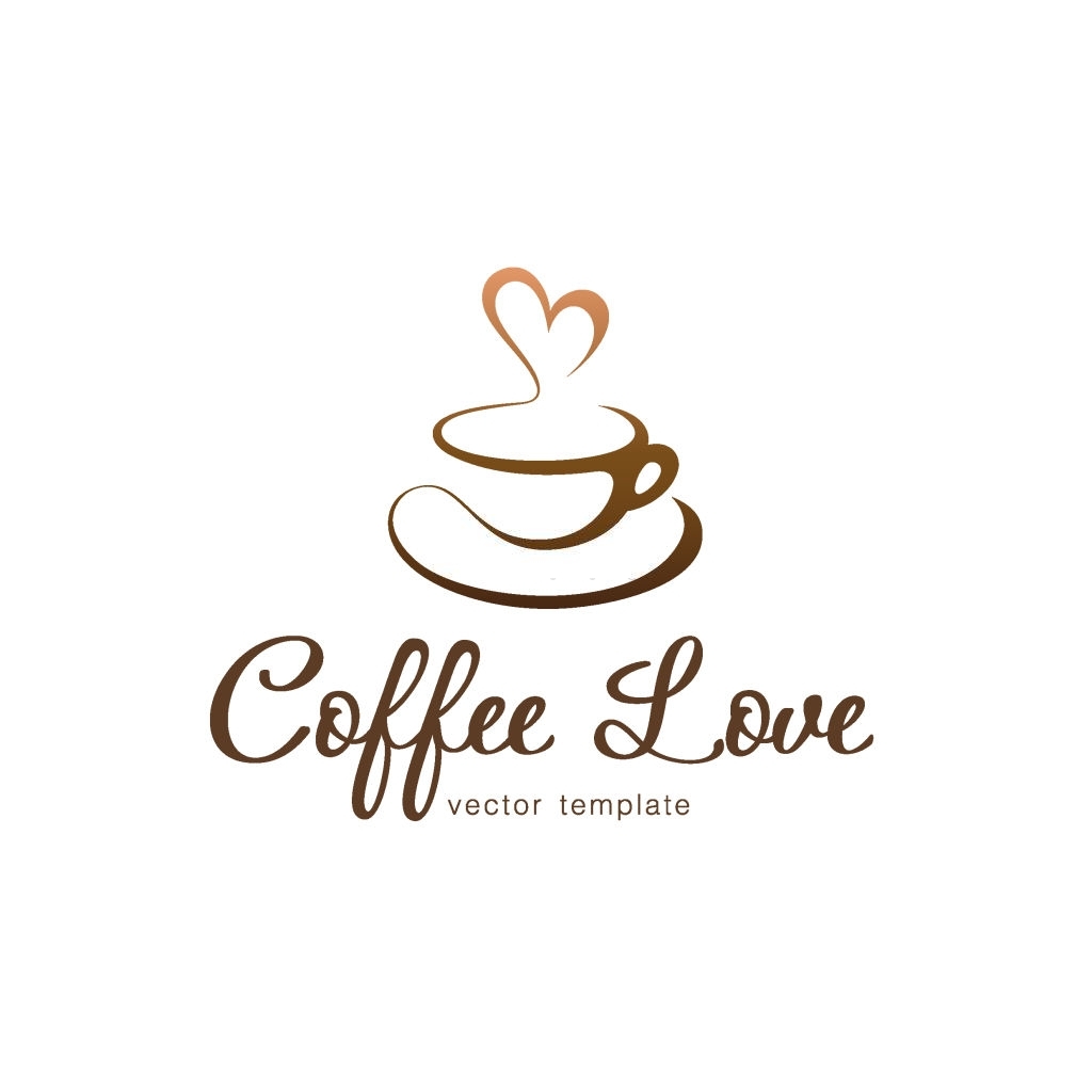 Logo ly cafe đẹp