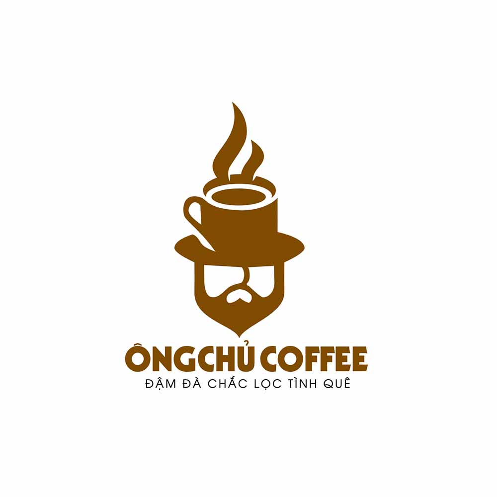 Mẫu logo chủ quán cafe