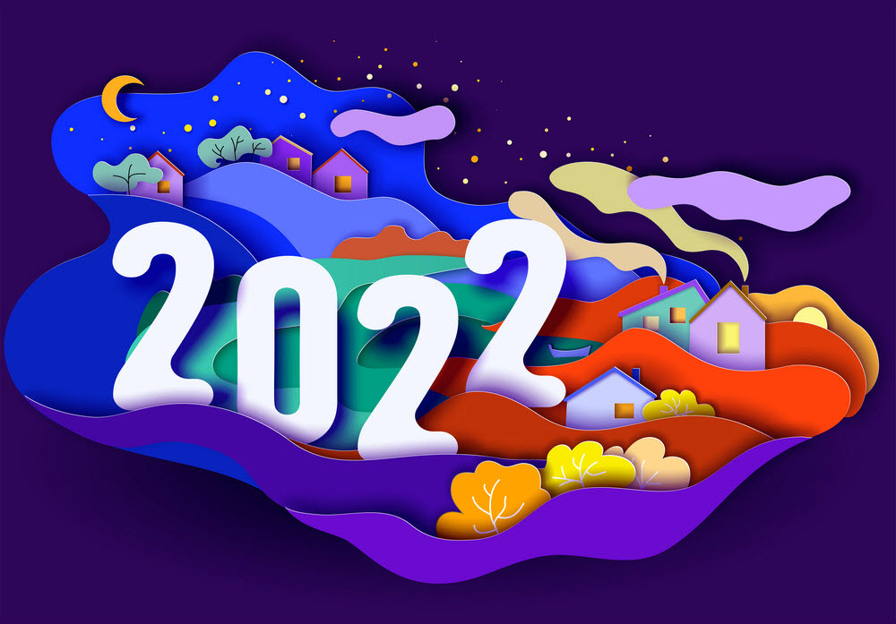 Background chúc mừng năm mới 2022 cực đẹp