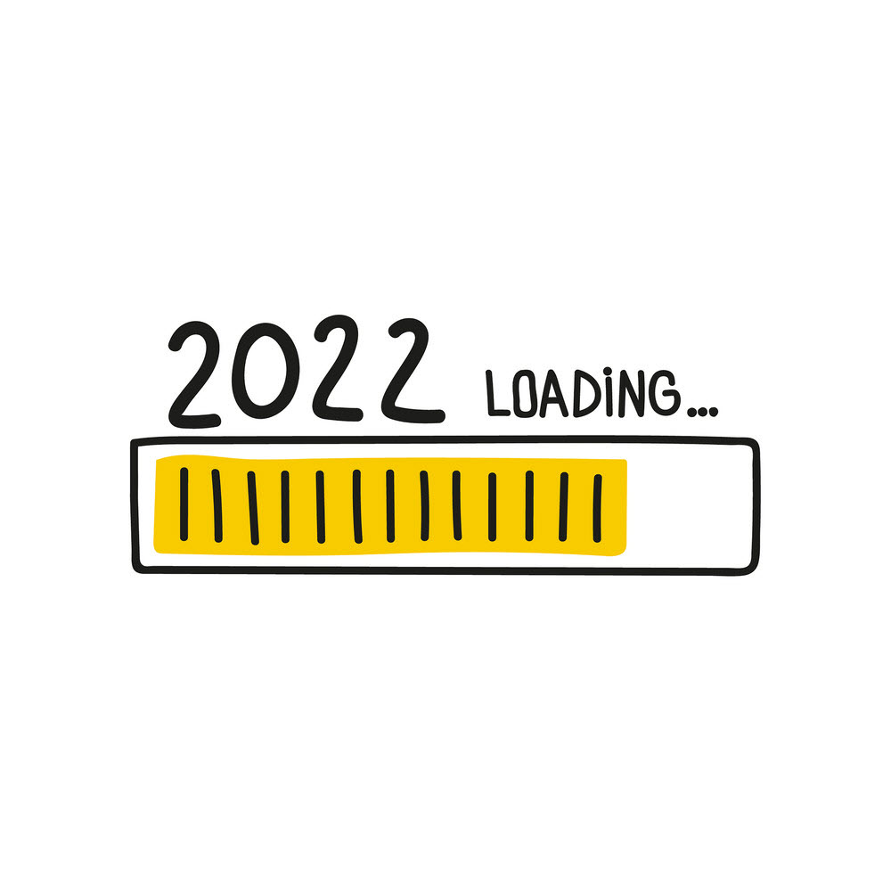 Background chúc mừng năm mới 2022 độc đáo