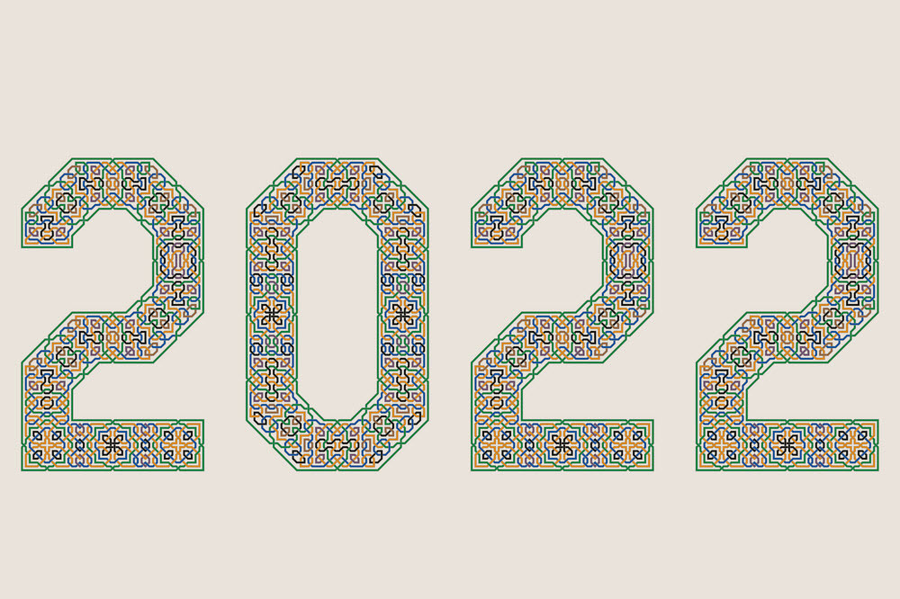 Background mừng năm mới 2022 tuyệt đẹp