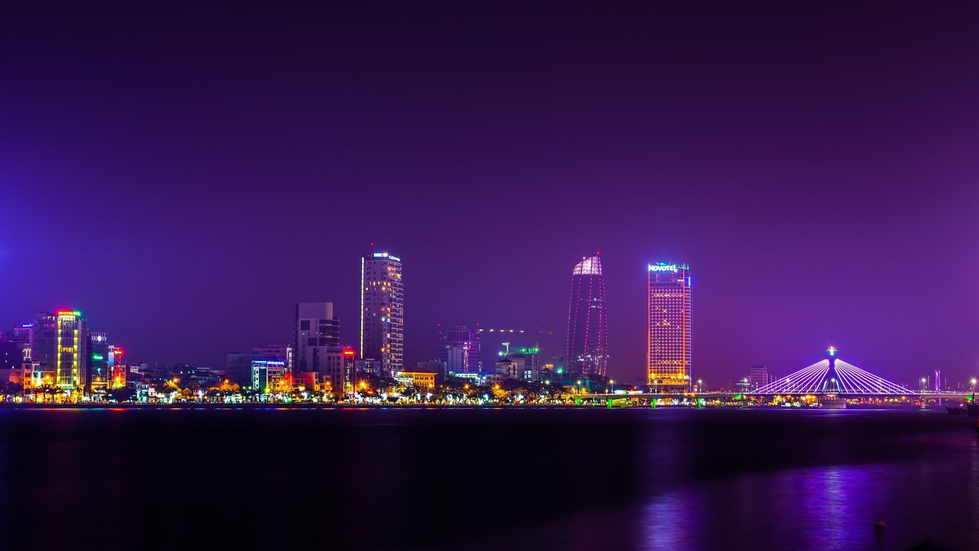 Hình ảnh Đà Nẵng về đêm tuyệt đẹp