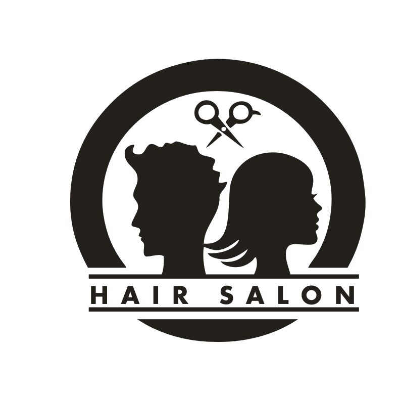 Logo cắt tóc nam - nữ