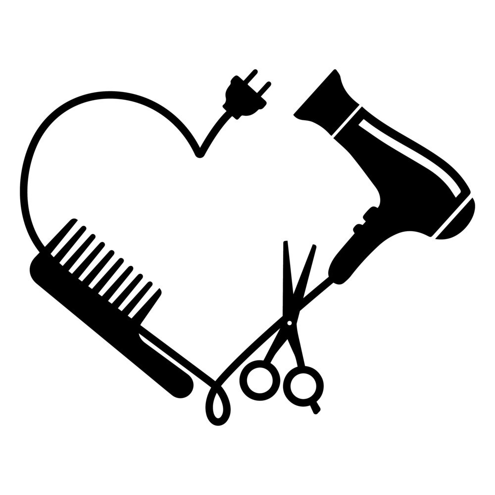 Logo phụ kiện cắt tóc