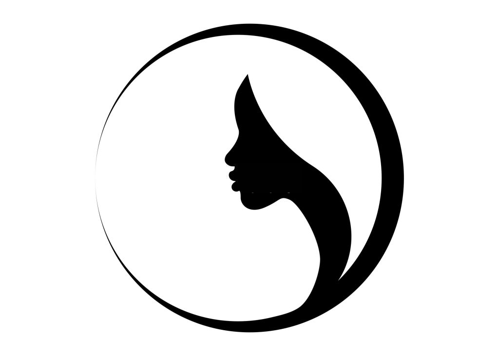 Logo tiệm cắt tóc đơn giản