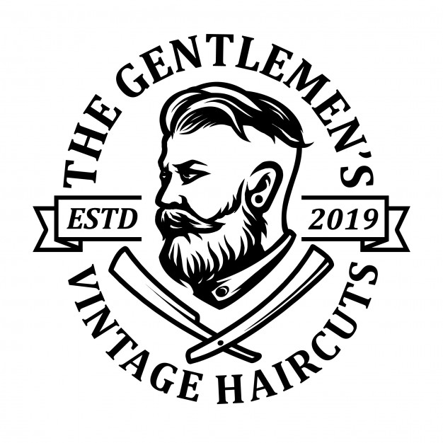 Logo tóc nam đẹp và sang trọng