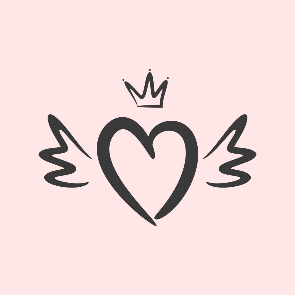 Logo vương miện trái tim