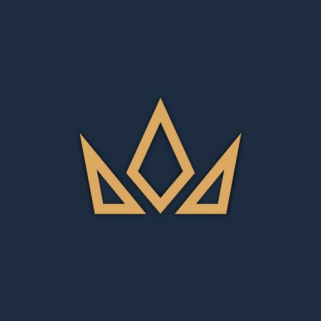 Logo vương miện vàng