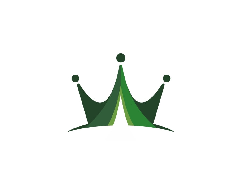 Logo vương miện xanh