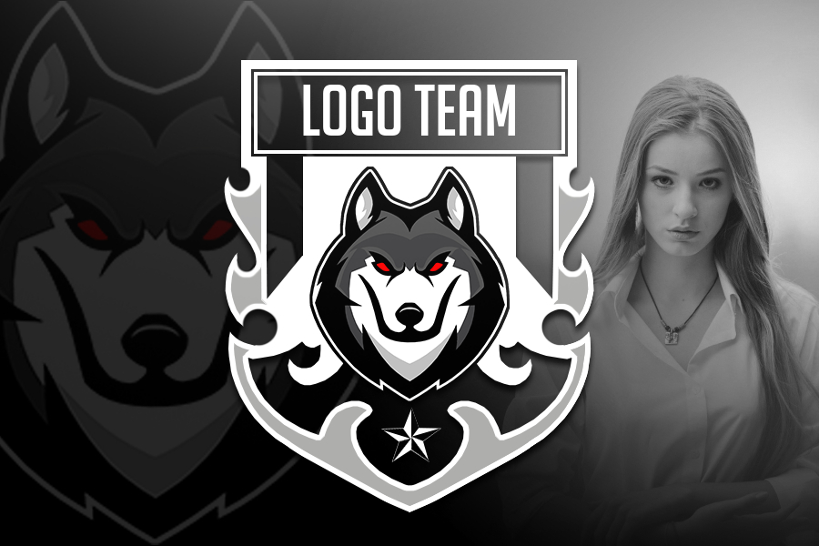 Mẫu logo team game
