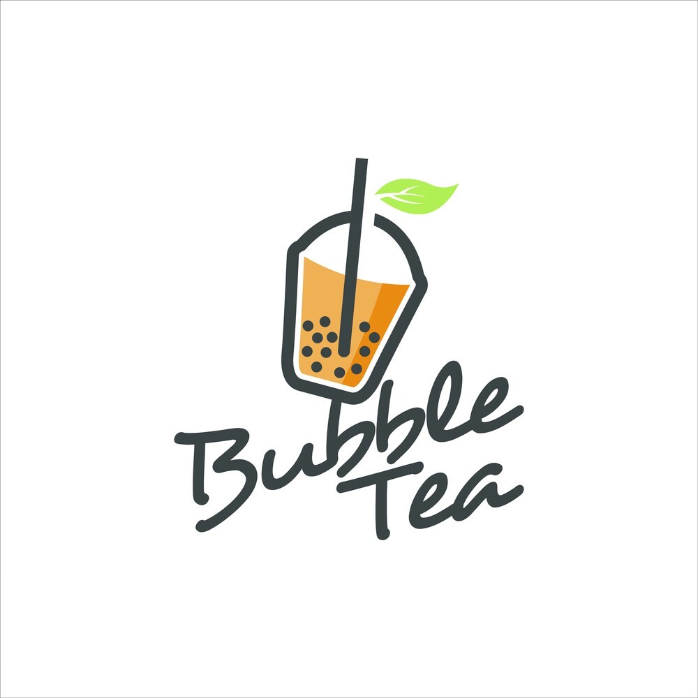 Mẫu logo trà sữa độc đáo