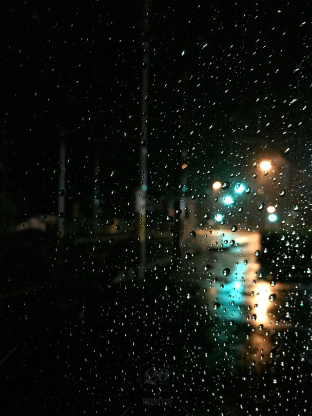 Hình ảnh mưa đêm