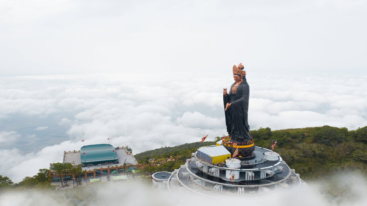 Ảnh Phật và mây HD