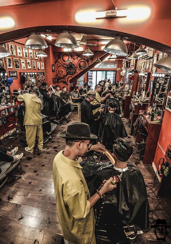 Ảnh tiệm Barber phong cách Chicago