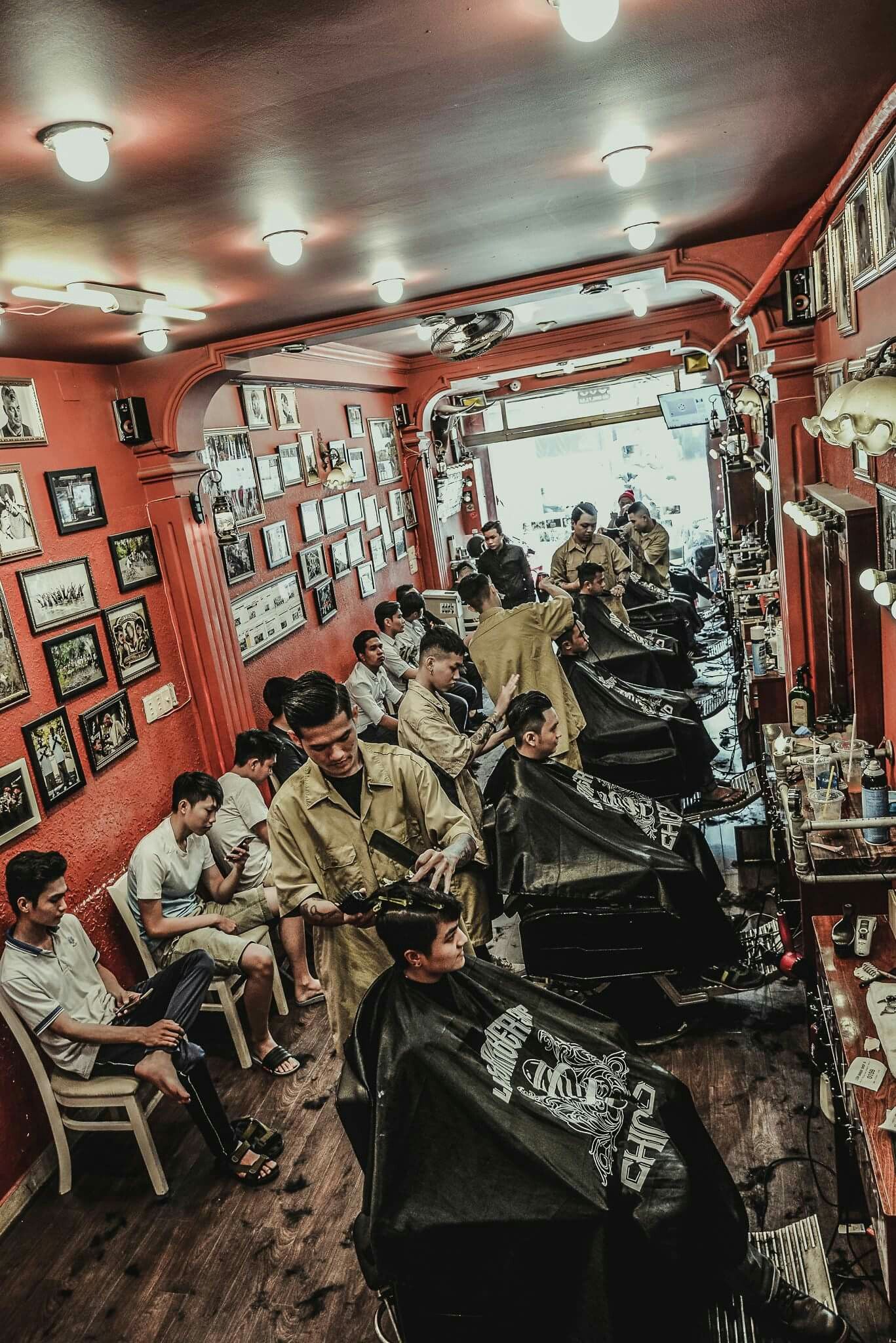 Ảnh tiệm Barber Việt Nam