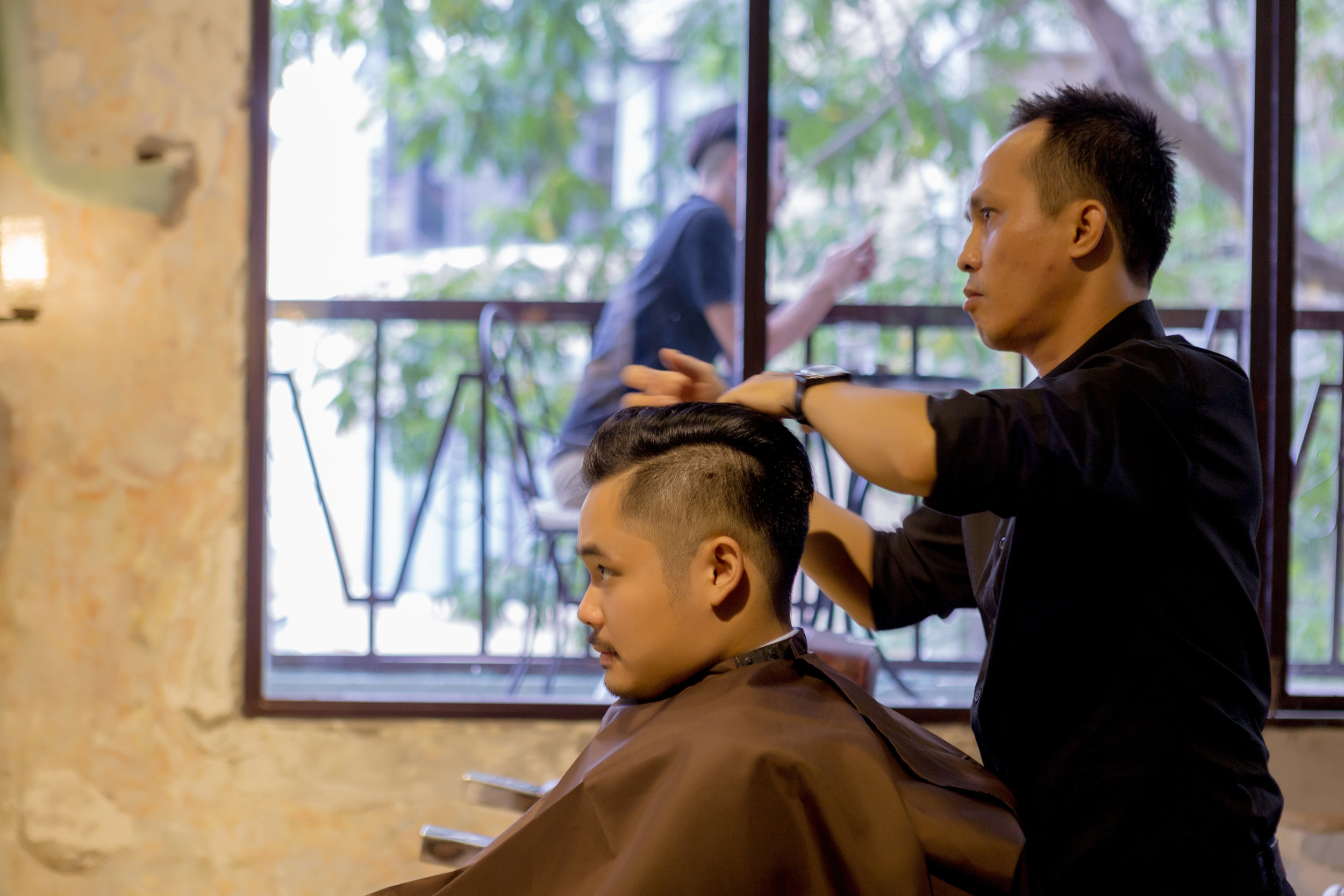 Hình ảnh Barber Việt Nam ngầu nhất