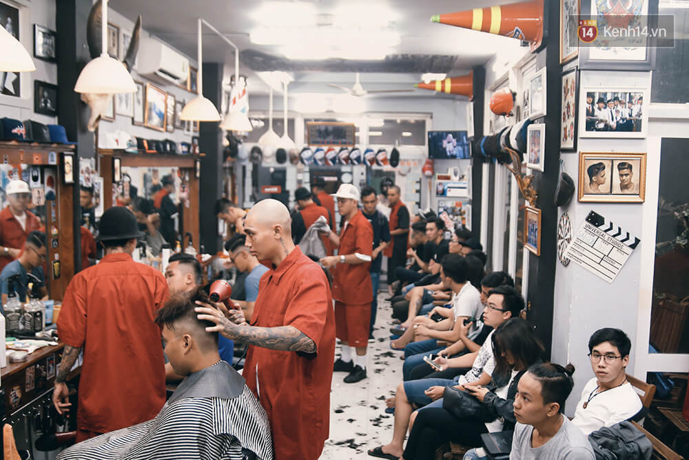 Hình ảnh tiệm Barber Việt Nam