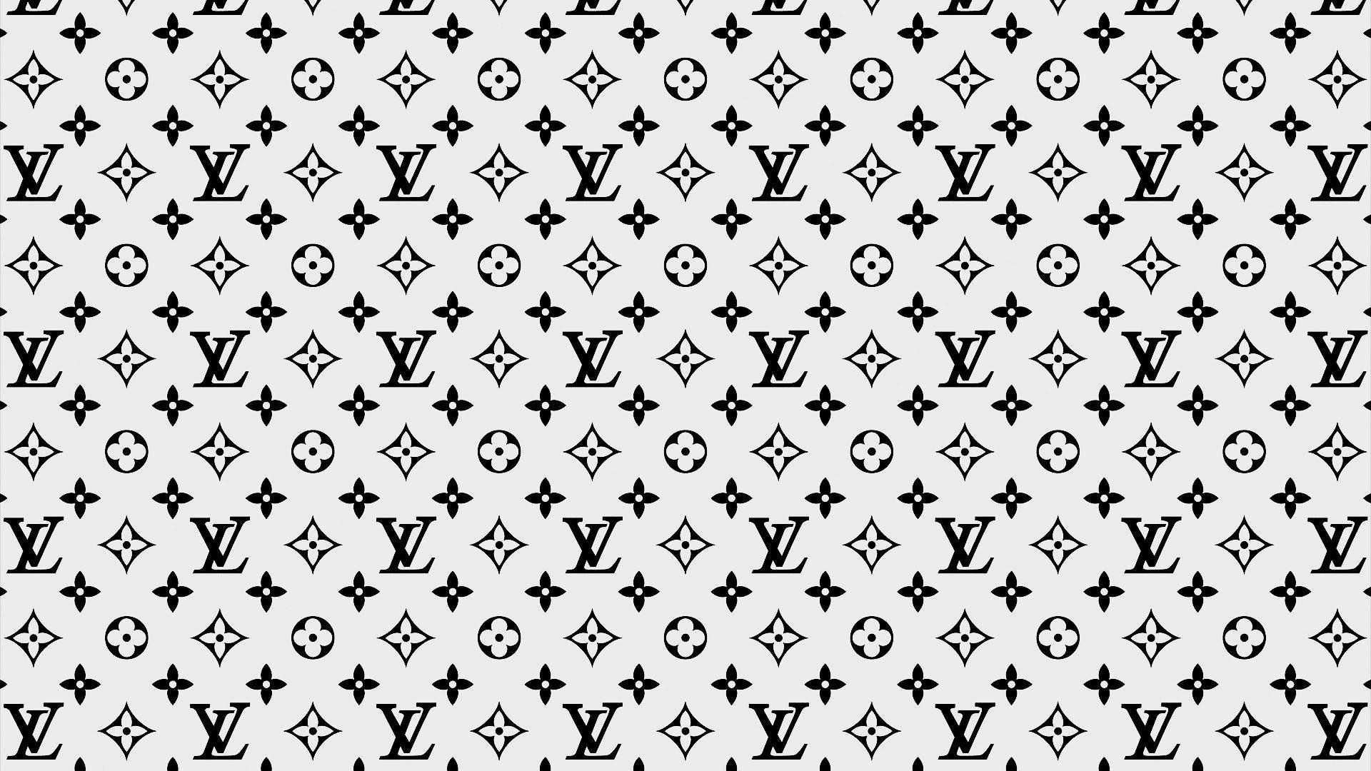 Louis Vuitton hình nền đen trắng
