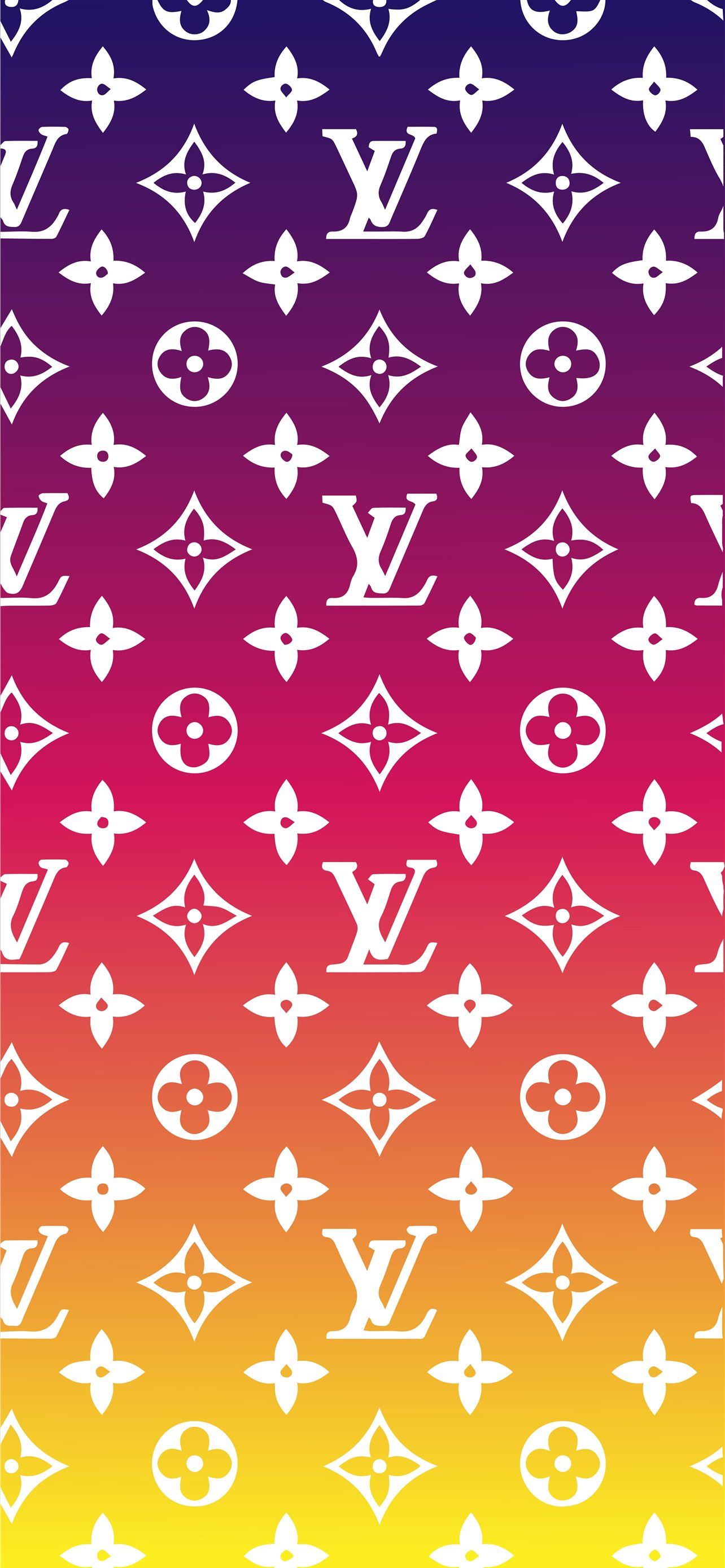 Louis Vuitton hình nền gradient