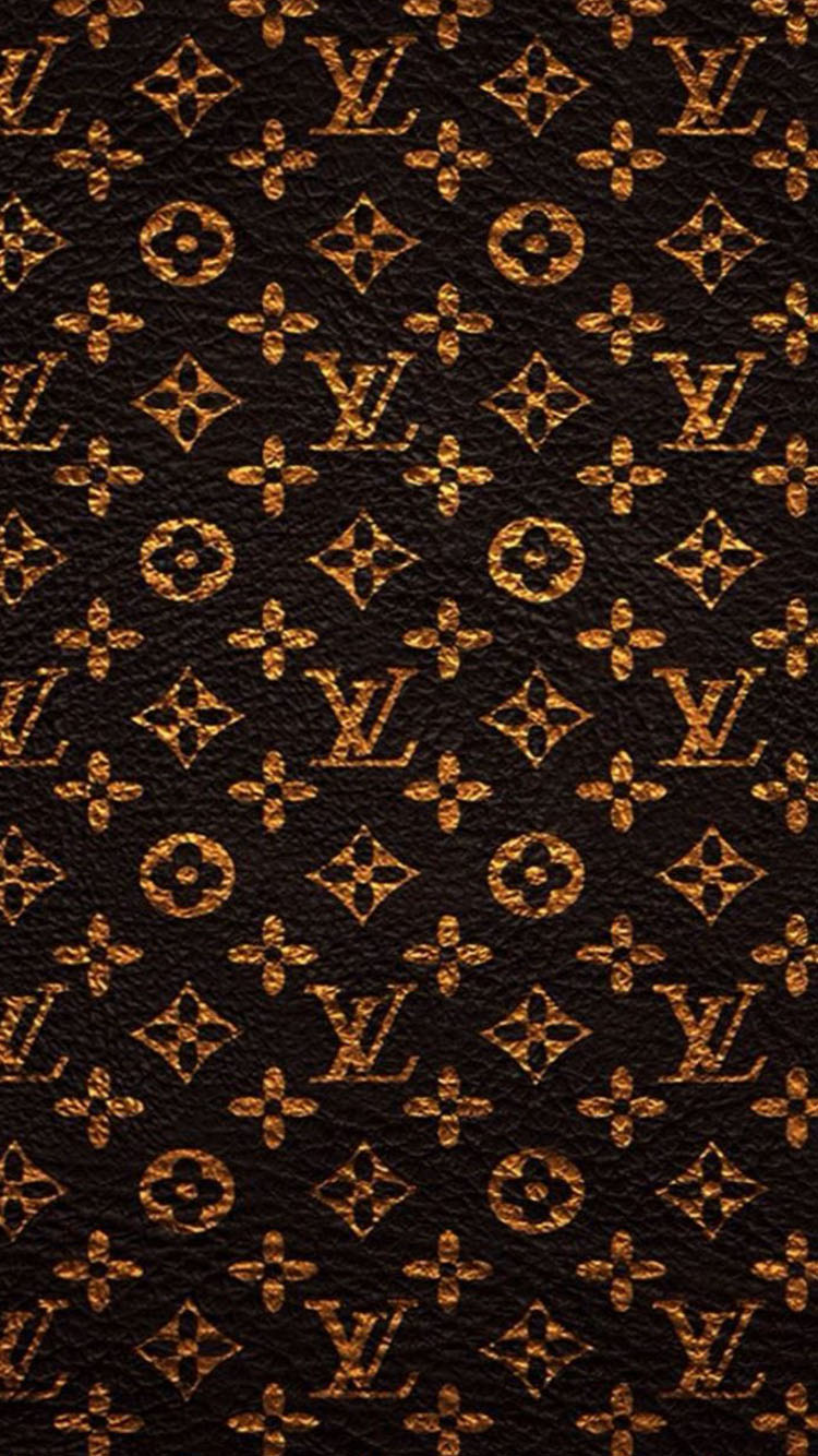 Louis Vuitton hình nền vàng